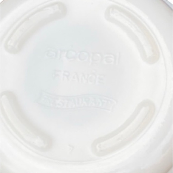 Vintage Milk Glass Cappuccino Cups, Arcopal France by Maxwell House, Set… - Picture 6 of 6